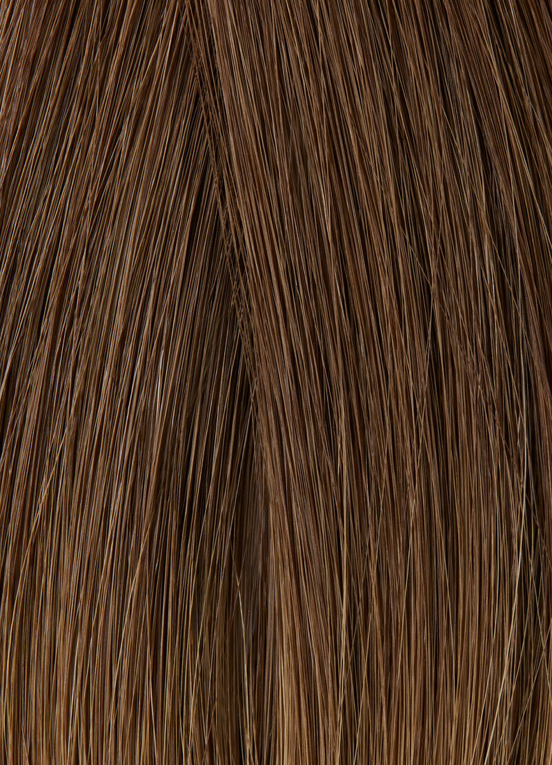 SHOWPONY 3-PIECE CURLY CLIP-IN EXTENSIONS BOX SET  6VG-8VG COOL BROWN OMBRE image number 0